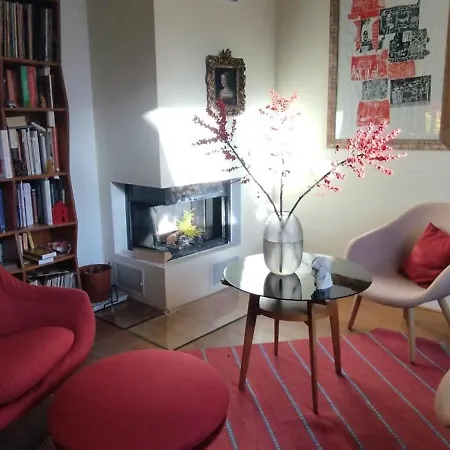 Guestrooms, Rooftop With Garden, Spacious Living Room, Character And Fireplace Prague