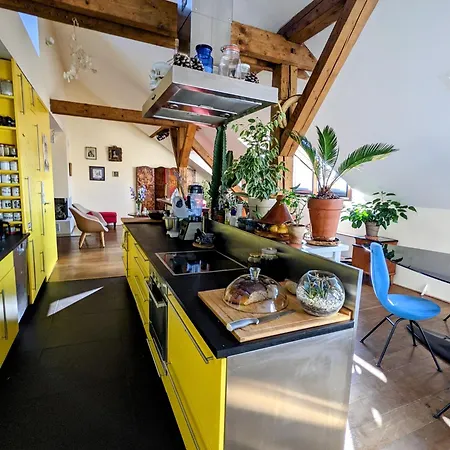 Guest house Guestrooms, Rooftop With Garden, Spacious Living Room, Character And Fireplace