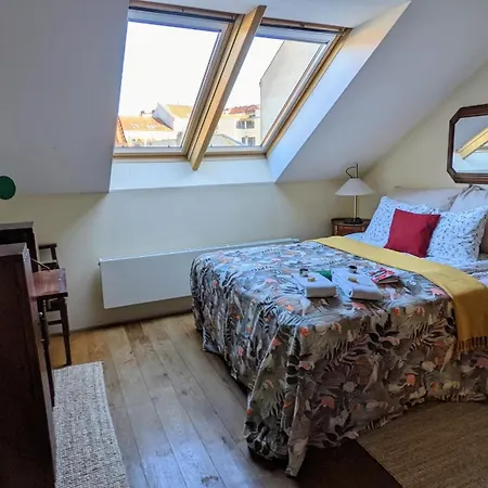 Guestrooms, Rooftop With Garden, Spacious Living Room, Character And Fireplace Prague