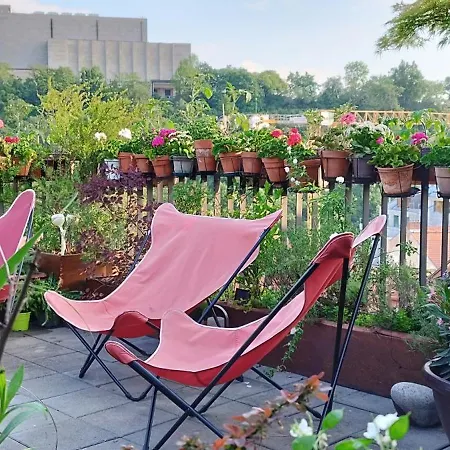 Guestrooms, Rooftop With Garden, Spacious Living Room, Character And Fireplace Maison d'hôtes Prague